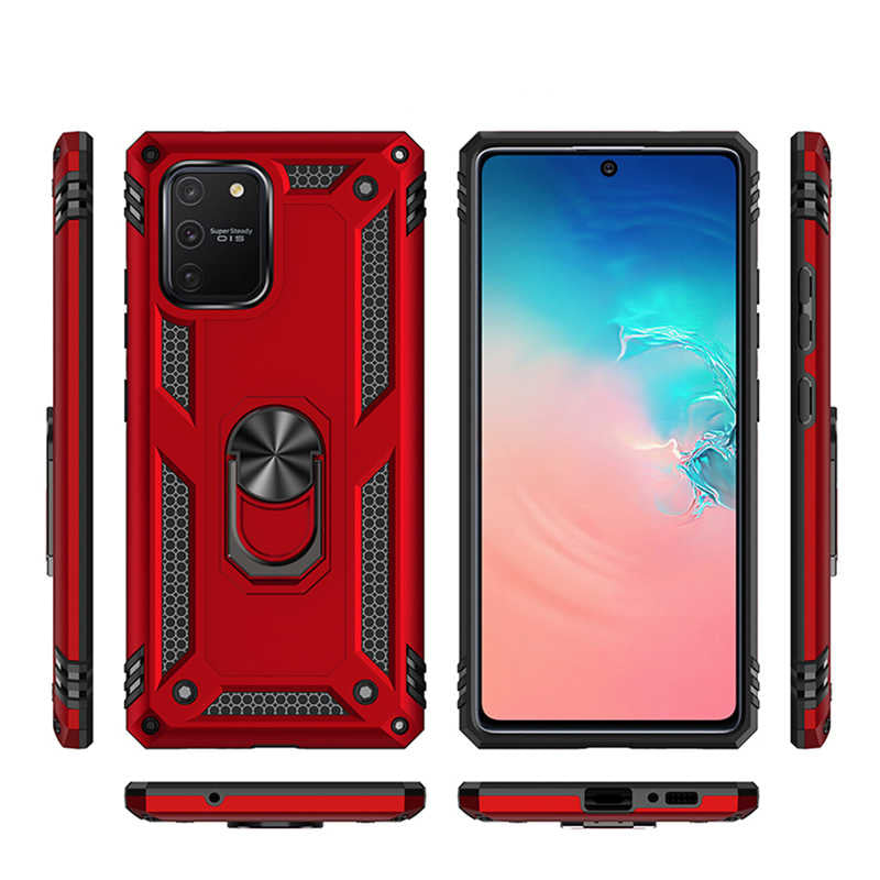 Galaxy A91 (S10 Lite) Kılıf Zore Vega Kapak Rose Gold