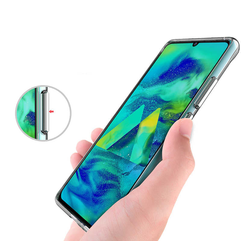 Galaxy A91 (S10 Lite) Zore Gard Silikon Renksiz