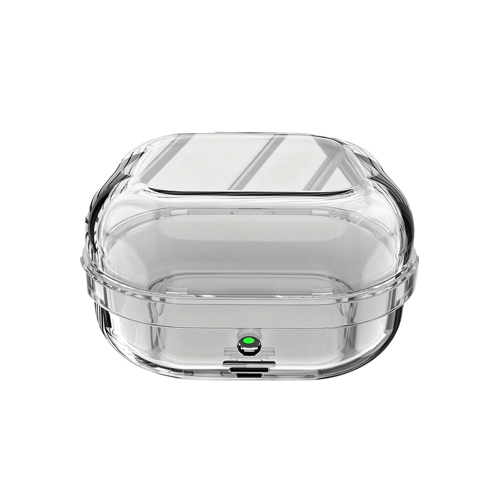 Galaxy Buds 4 Kılıf Şeffaf Silikon 360 Derece Koruma Airbag 47 Kılıf Şeffaf
