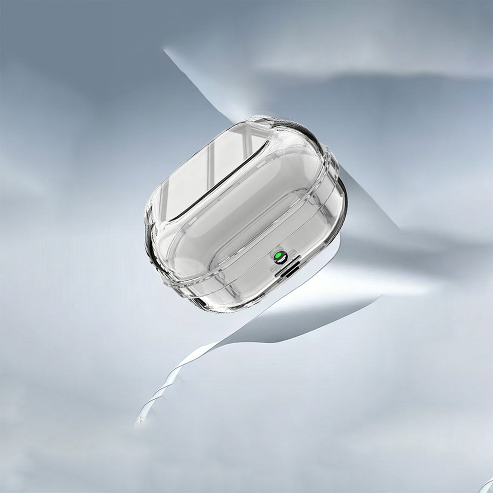 Galaxy Buds 4 Kılıf Şeffaf Silikon 360 Derece Koruma Airbag 47 Kılıf Şeffaf