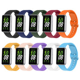 Galaxy Fit 3 Silikon Kordon Zore KRD-110 Strap Kayış Pembe