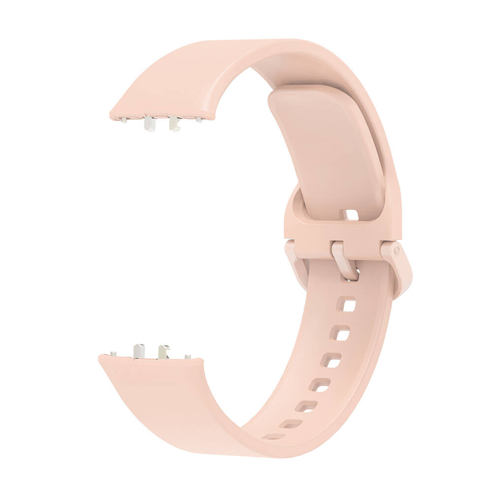 Galaxy Fit 3 Silikon Kordon Zore KRD-110 Strap Kayış Pembe