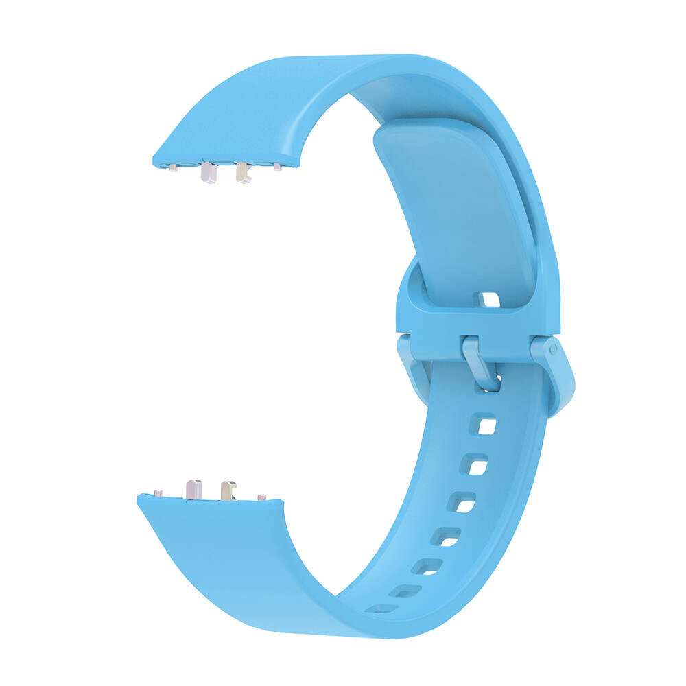 Galaxy Fit 3 Silikon Kordon Zore KRD-110 Strap Kayış Pembe