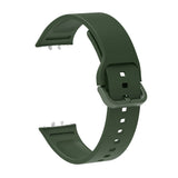 Galaxy Fit 3 Silikon Kordon Zore KRD-110 Strap Kayış Kırmızı