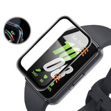 Galaxy Fit 3 Zore PMMA Pet Saat Ekran Koruyucu Siyah