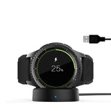 Gear S3 Zore Usb Şarj Kablosu Siyah