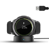 Gear S3 Zore Usb Şarj Kablosu Siyah