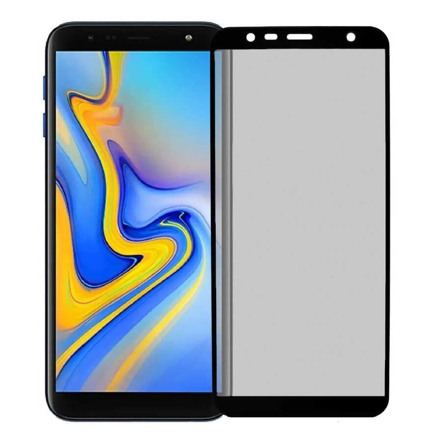 Galaxy J4 Plus Davin Mat Seramik Ekran Koruyucu Siyah