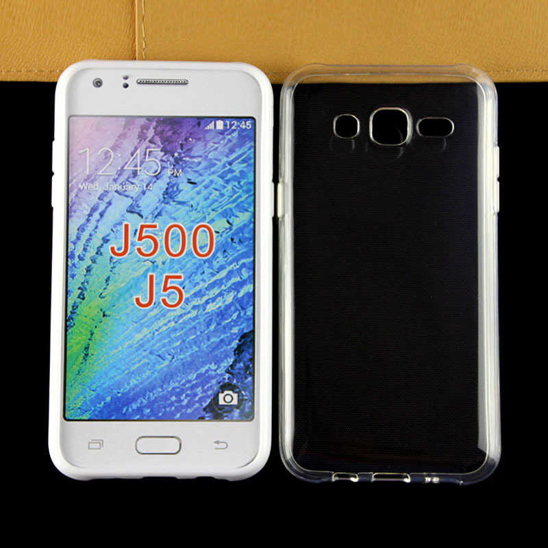 Galaxy J5 Kılıf Zore Süper Silikon Kapak Renksiz