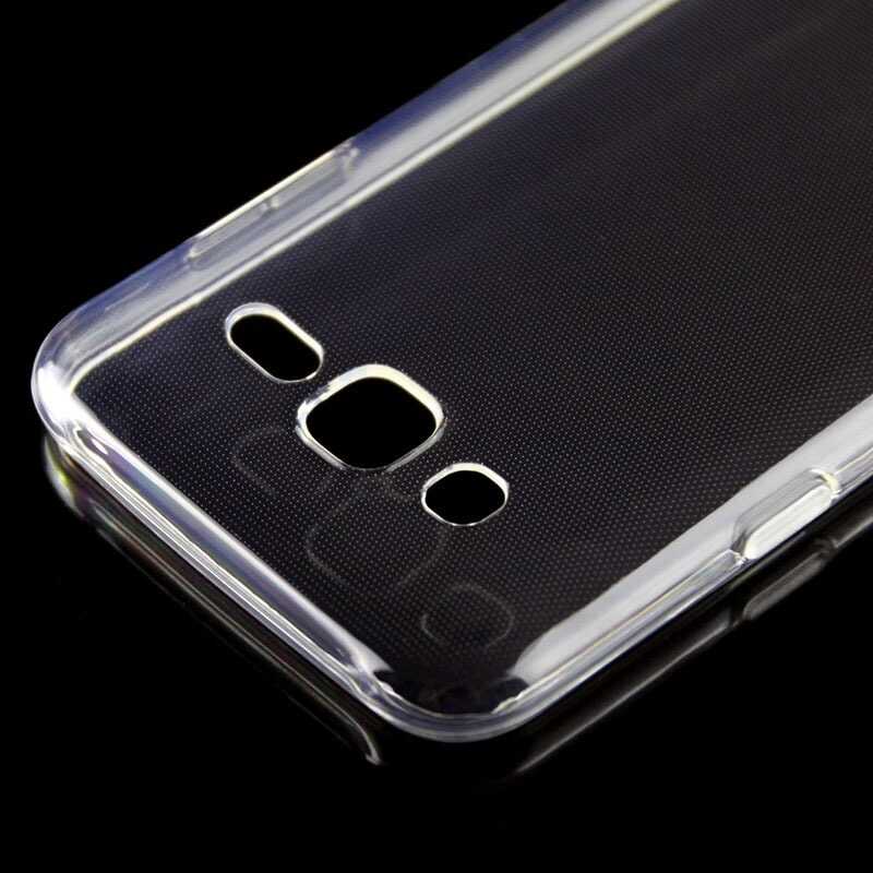 Galaxy J5 Kılıf Zore Süper Silikon Kapak Renksiz