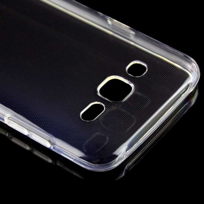Galaxy J5 Kılıf Zore Süper Silikon Kapak Renksiz
