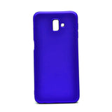 Galaxy J6 Plus Kılıf Zore Premier Silikon Kapak Saks Mavi