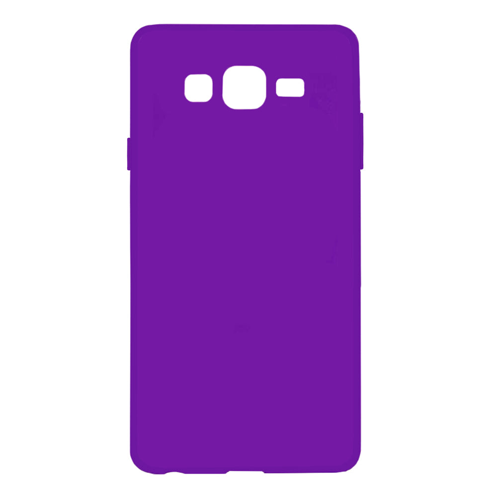 Galaxy J7 Kılıf Zore Biye Silikon Mor