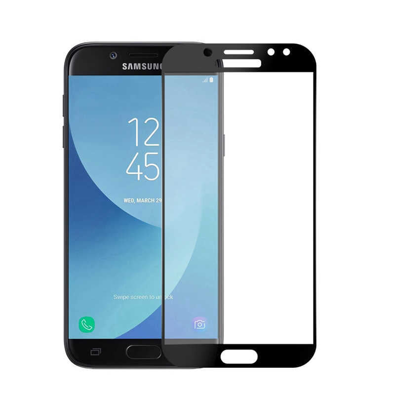 Galaxy J7 Prime Davin Seramik Ekran Koruyucu Siyah