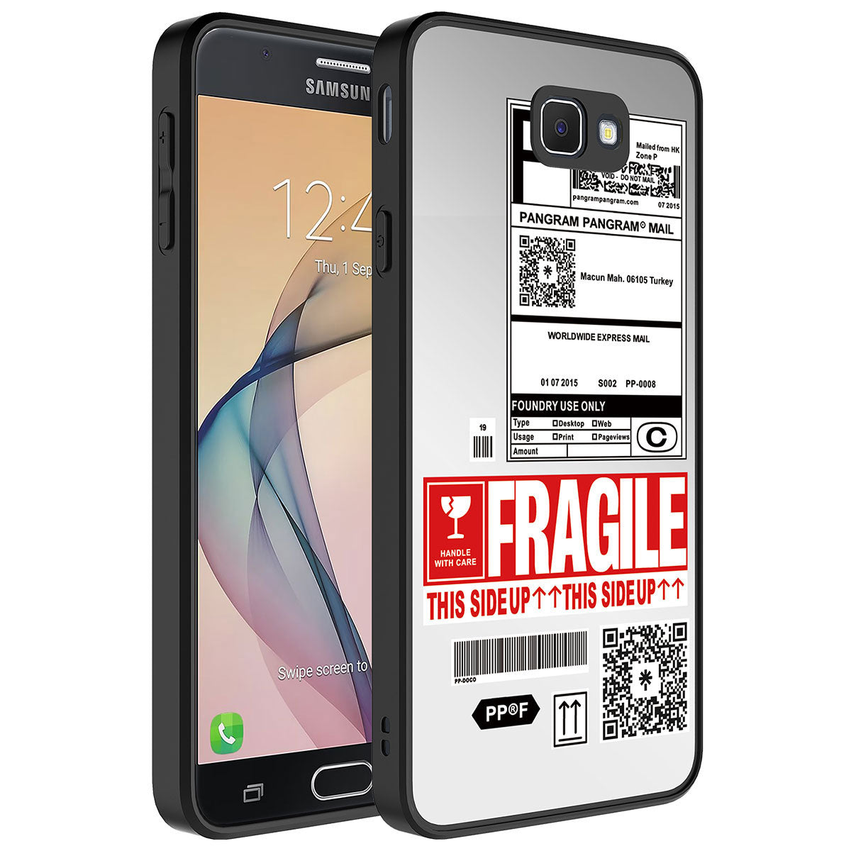 Galaxy J7 Prime Kılıf Aynalı Desenli Kamera Korumalı Parlak Zore Mirror Kapak Kalp