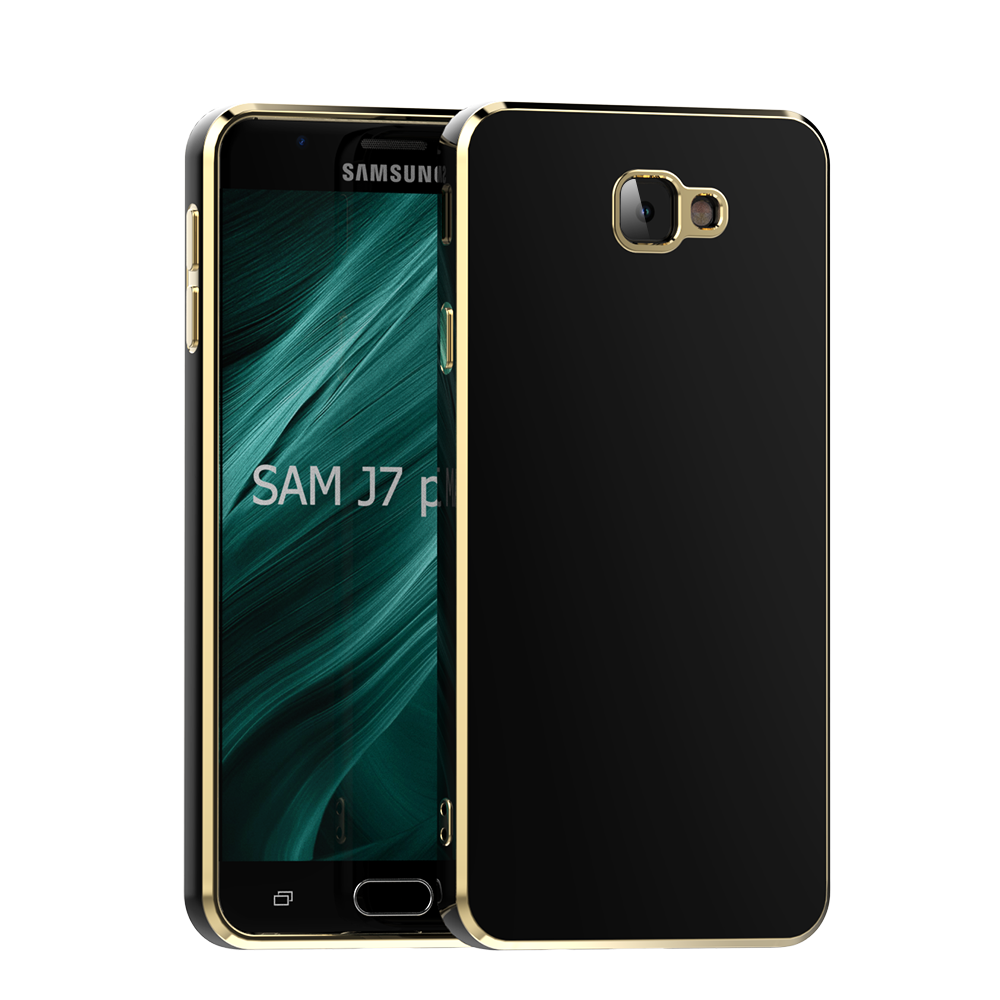 Galaxy J7 Prime Kılıf Zore Bark Kapak Beyaz