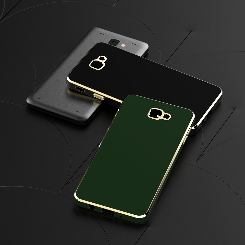 Galaxy J7 Prime Kılıf Zore Bark Kapak Siyah