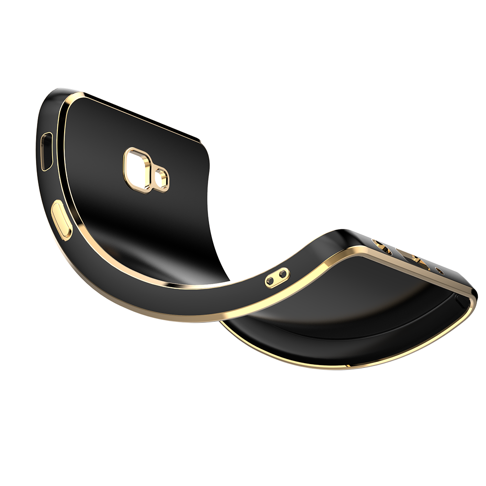 Galaxy J7 Prime Kılıf Zore Bark Kapak Siyah