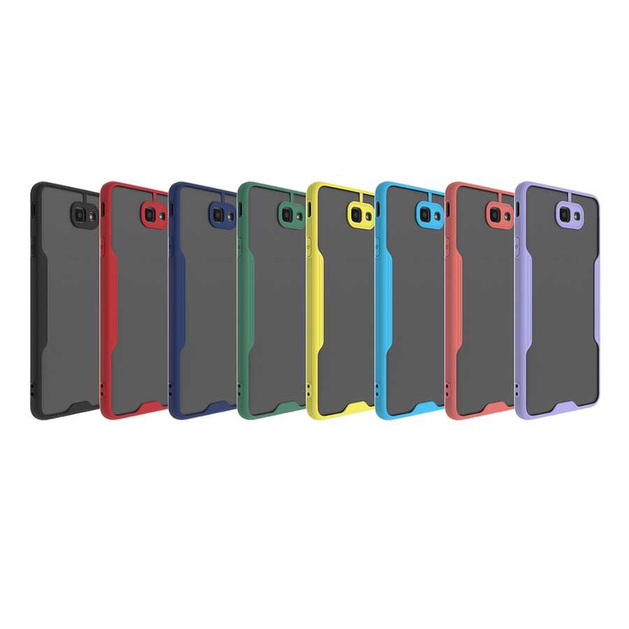 Galaxy J7 Prime Kılıf Zore Parfe Kapak Lacivert