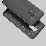 Galaxy J8 Kılıf Zore Niss Silikon Kapak Kırmızı