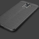 Galaxy J8 Kılıf Zore Niss Silikon Kapak Kırmızı