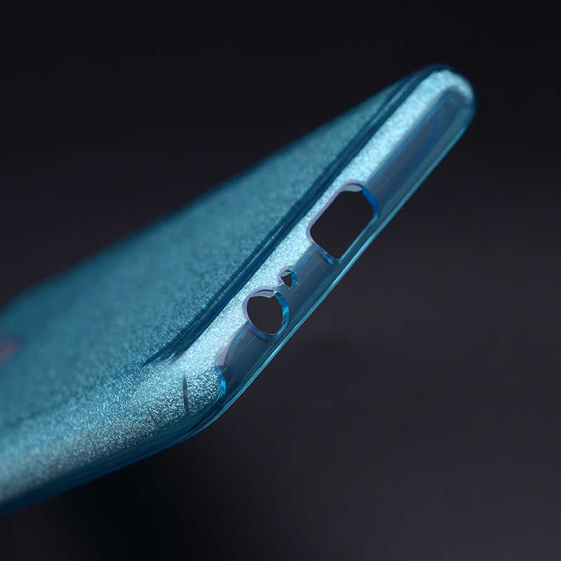 Galaxy J8 Kılıf Zore Shining Silikon Kırmızı