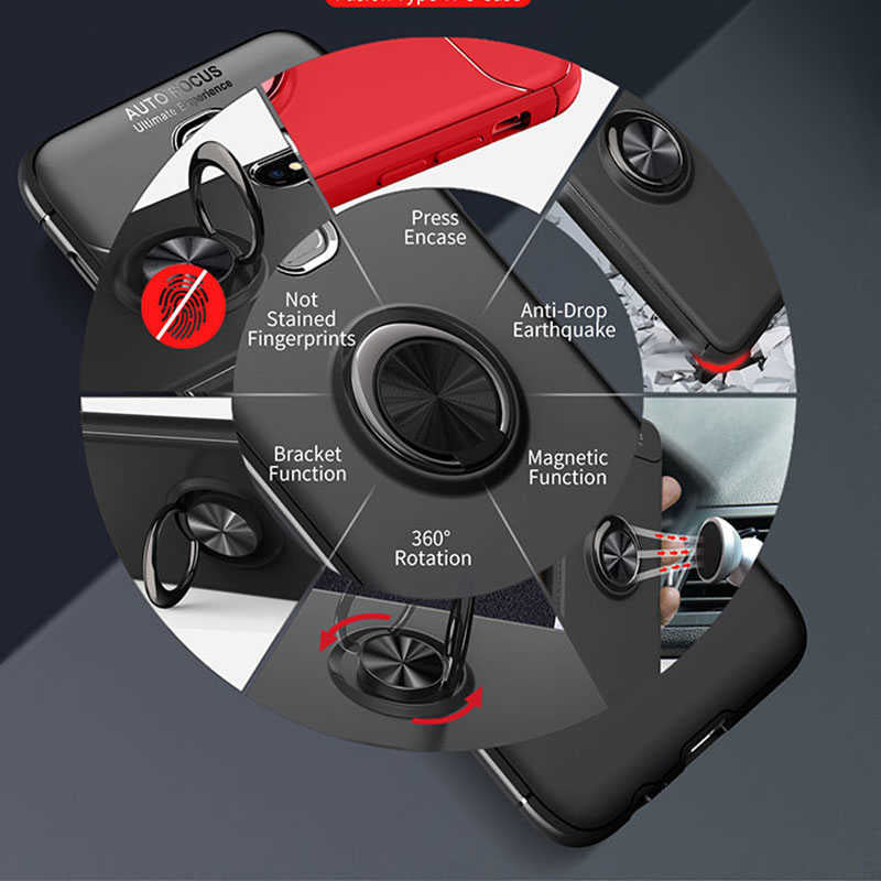 Galaxy J8 Kılıf Zore Ravel Silikon Kapak Siyah-Mavi