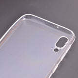 Galaxy M10 Kılıf Zore Süper Silikon Kapak Renksiz
