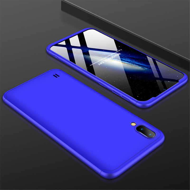 Galaxy M10 Kılıf Zore Ays Kapak Mavi