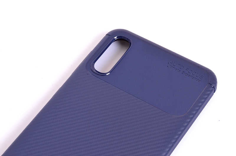 Galaxy M10 Kılıf Zore Negro Silikon Kapak Lacivert