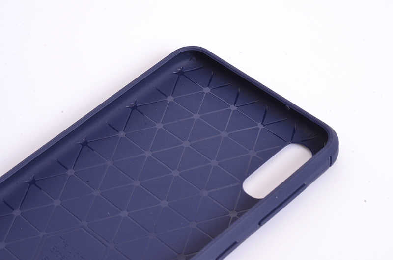 Galaxy M10 Kılıf Zore Negro Silikon Kapak Kahverengi