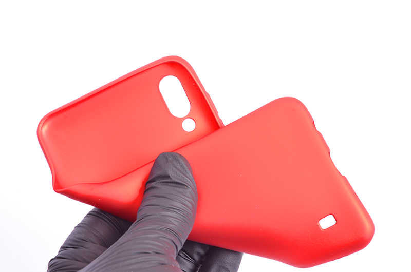 Galaxy M10 Kılıf Zore Premier Silikon Kapak Siyah