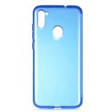 Galaxy M11 Kılıf Zore Bistro Kapak Mavi