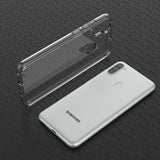 Galaxy M11 Kılıf Zore Coss Kapak Renksiz