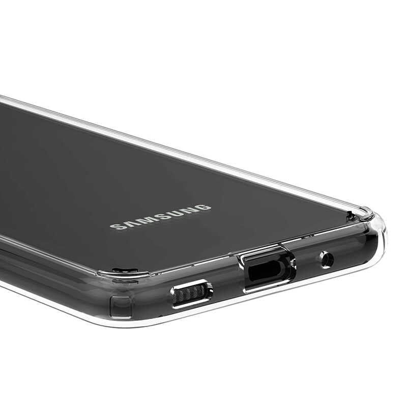 Galaxy M11 Kılıf Zore Coss Kapak Renksiz