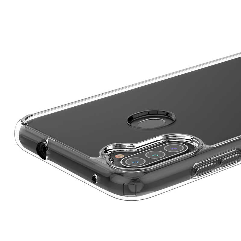 Galaxy M11 Kılıf Zore Coss Kapak Renksiz
