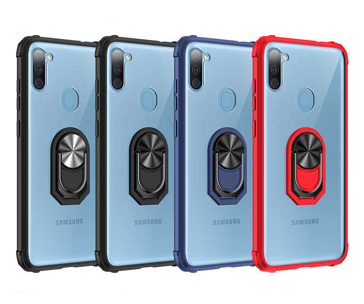 Galaxy M11 Kılıf Zore Mola Kapak Lacivert