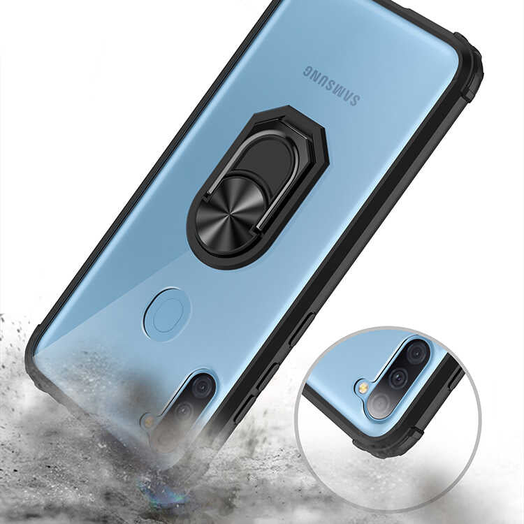 Galaxy M11 Kılıf Zore Mola Kapak Kırmızı
