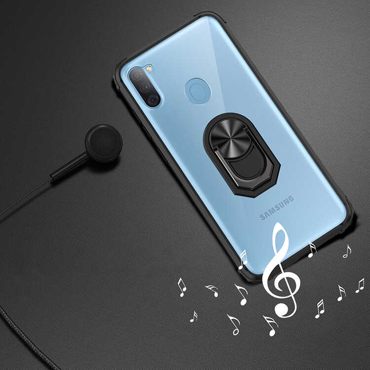 Galaxy M11 Kılıf Zore Mola Kapak Kırmızı