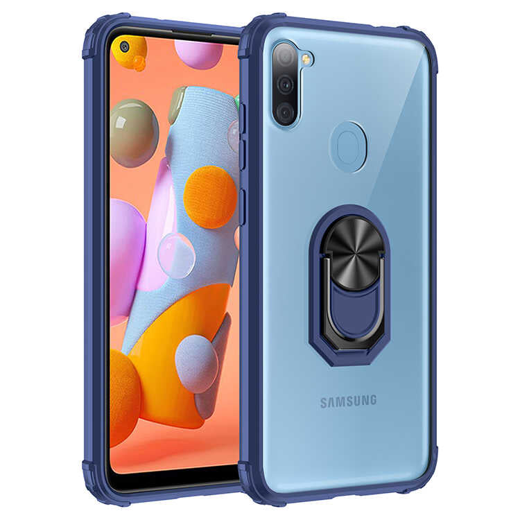 Galaxy M11 Kılıf Zore Mola Kapak Lacivert