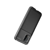 Xiaomi Mi 10 Lite Kılıf Zore Negro Silikon Kapak Kahverengi