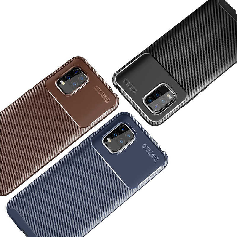 Xiaomi Mi 10 Lite Kılıf Zore Negro Silikon Kapak Siyah