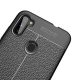 Galaxy M11 Kılıf Zore Niss Silikon Kapak Lacivert