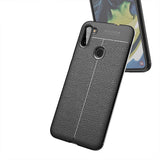 Galaxy M11 Kılıf Zore Niss Silikon Kapak Siyah