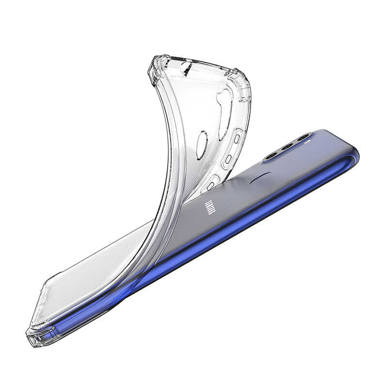 Galaxy M11 Kılıf Zore Nitro Anti Shock Silikon Renksiz