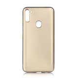 Galaxy M11 Kılıf Zore Premier Silikon Kapak Gold