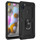 Galaxy M11 Kılıf Zore Vega Kapak Siyah