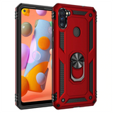 Galaxy M11 Kılıf Zore Vega Kapak Kırmızı