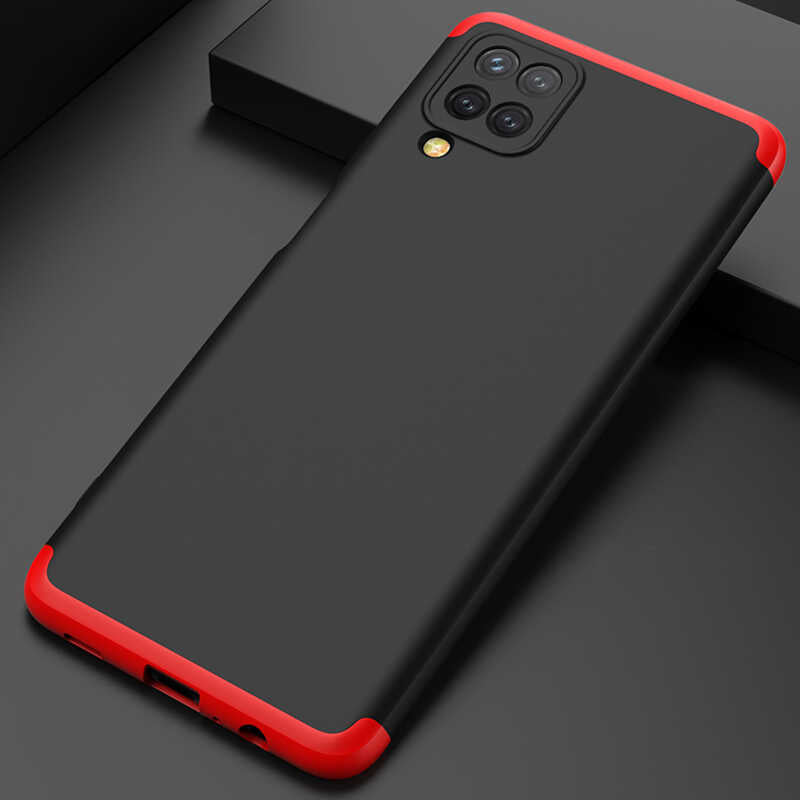 Galaxy M12 Kılıf Zore Ays Kapak Kırmızı