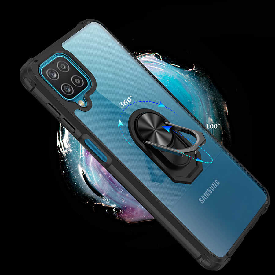 Galaxy M12 Kılıf Zore Mola Kapak Kırmızı